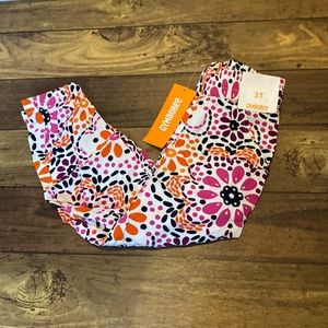 Lightweight Floral Gymboree summer pants with pockets!